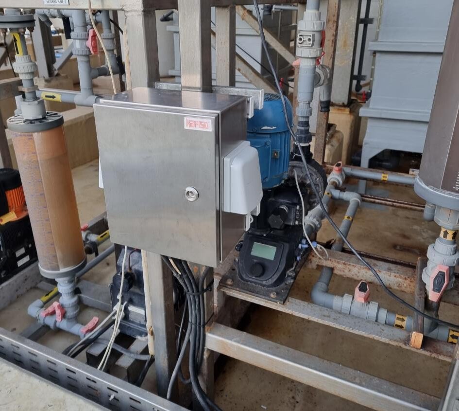 Chemical Dosing Pump VFD Control Panel project image 1