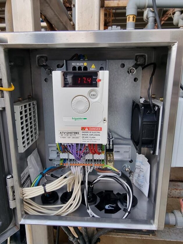 Chemical Dosing Pump VFD Control Panel project image 2